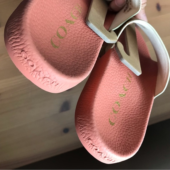 🌸 Coach Uli Sport Slide In Signature Canvas With Floral Print - Picture 9 of 10